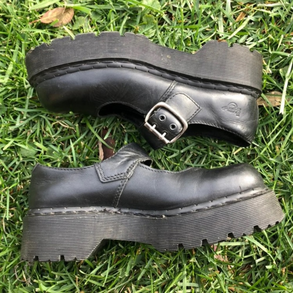 Dr. Martens Platform Buckle Mary Janes - Picture 5 of 13